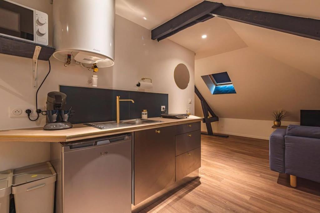 L'Azur Dore, Studio Pour 2 Voyageurs Isles-sur-Suippe ภายนอก รูปภาพ