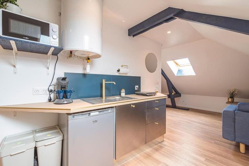 L'Azur Dore, Studio Pour 2 Voyageurs Isles-sur-Suippe ภายนอก รูปภาพ