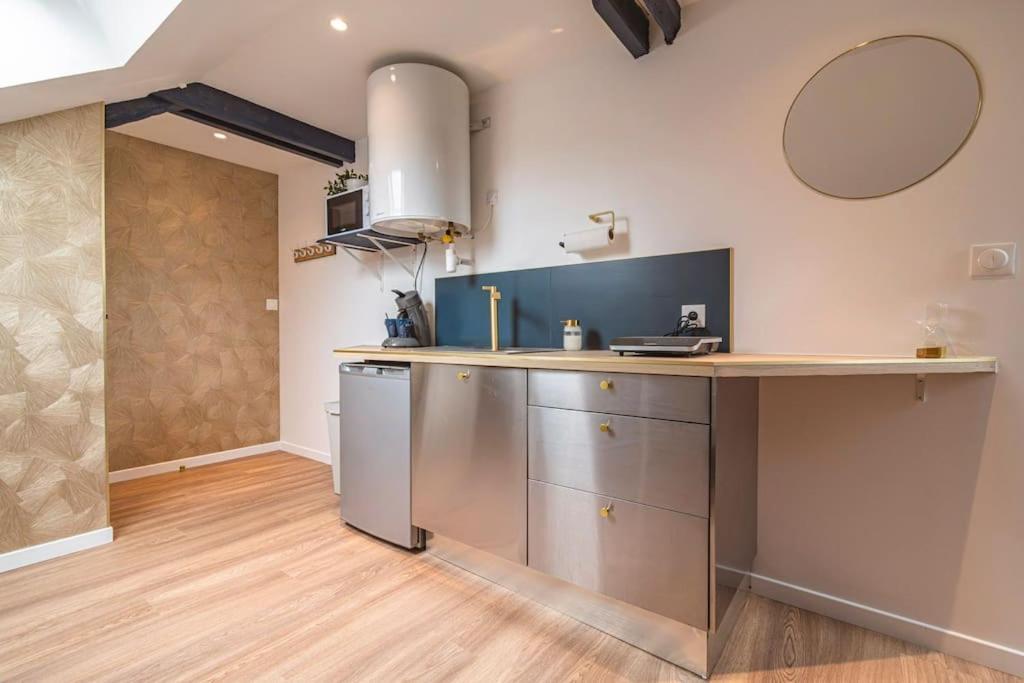 L'Azur Dore, Studio Pour 2 Voyageurs Isles-sur-Suippe ภายนอก รูปภาพ