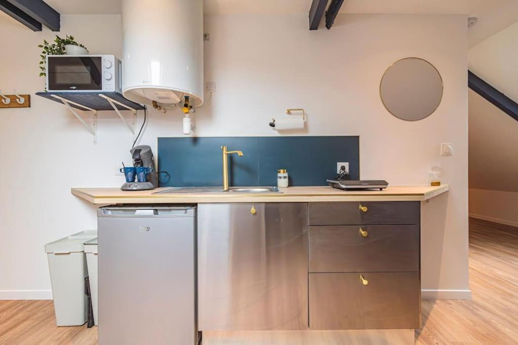L'Azur Dore, Studio Pour 2 Voyageurs Isles-sur-Suippe ภายนอก รูปภาพ