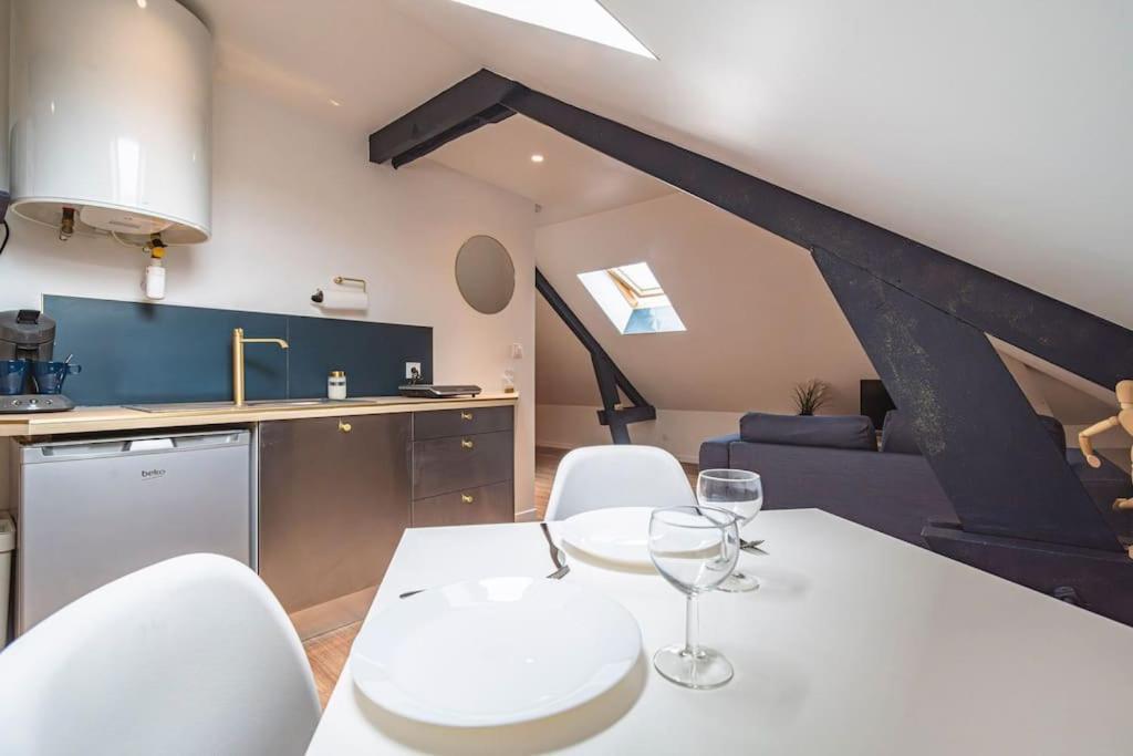 L'Azur Dore, Studio Pour 2 Voyageurs Isles-sur-Suippe ภายนอก รูปภาพ