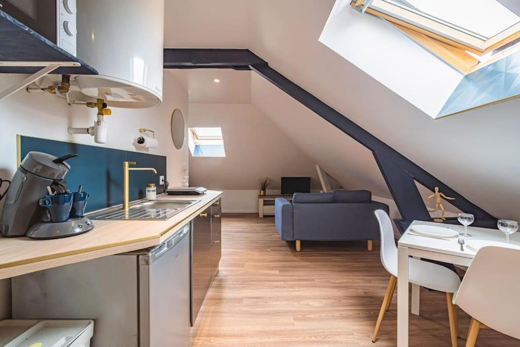 L'Azur Dore, Studio Pour 2 Voyageurs Isles-sur-Suippe ภายนอก รูปภาพ